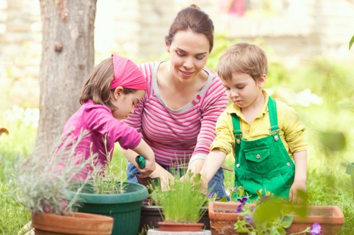 Garden materials and service planning for landscaping work